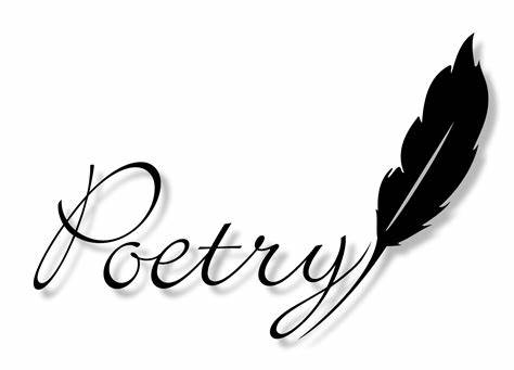 The word "Poetry" in cursive