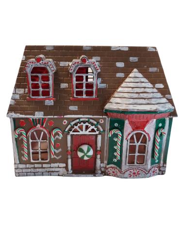 Faux Gingerbread House