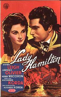 Movie Poster for "Lady Hamilton"