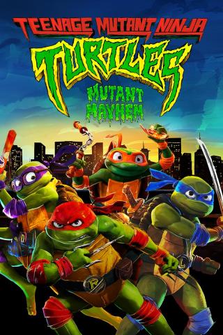 Movie poster for the Teenage Mutant Ninja Turtles (2023) movie