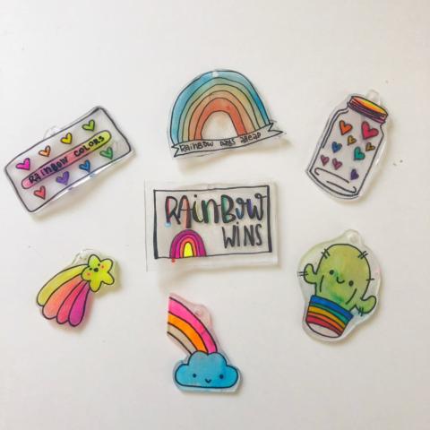 Images of Shrinky Dinks