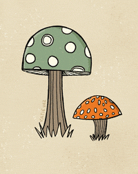 Mushrooms gif