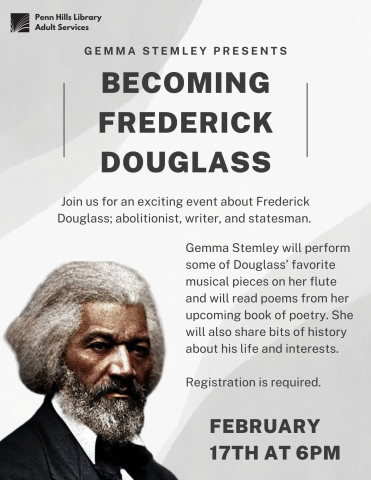 Fredrick Douglass flyer