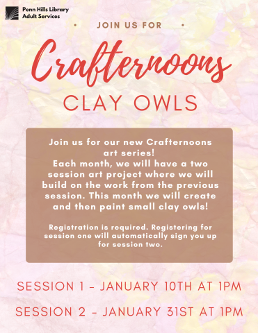 crafternoons flyer