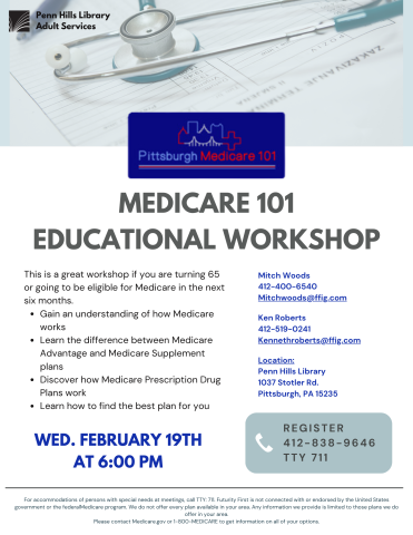 medicare 101 flyer