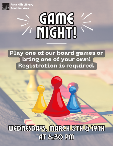 game night flyer