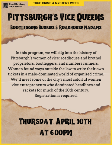 Pittsburgh’s Vice Queens flyer