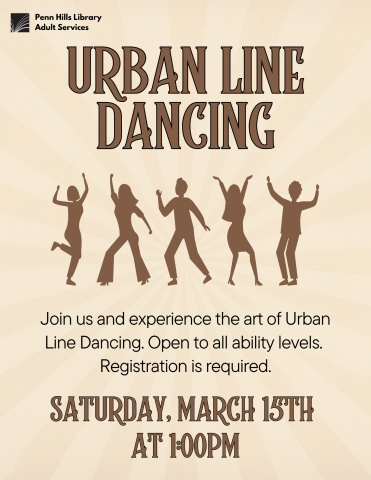 Urban Line Dancing flyer