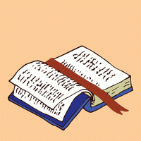 Book pages opening and closing