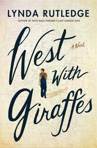 West with Giraffes by Lynda Rutledge book cover