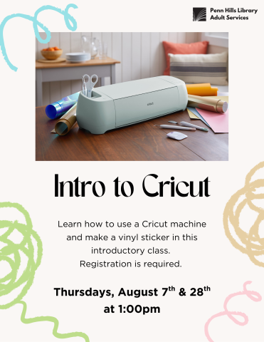 Intro to Cricut flyer