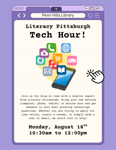 Tech Hour flyer