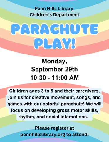 Parachute Play flyer