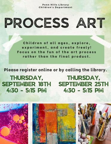 Process Art flyer