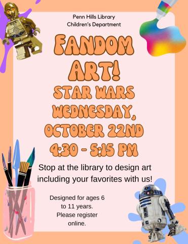 Fandom Art flyer