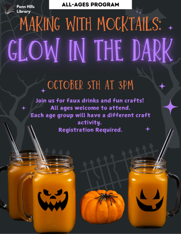 Making with Mocktails flyer