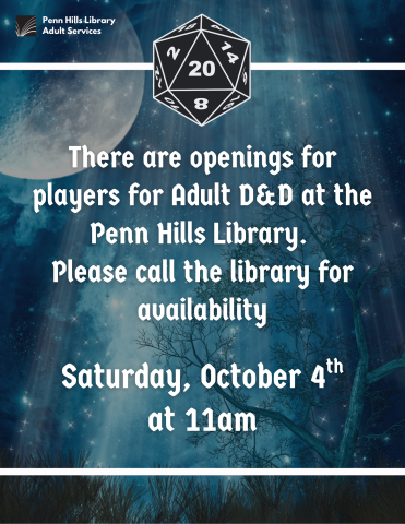 D&D flyer