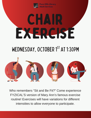 Chair Exercise Flyer