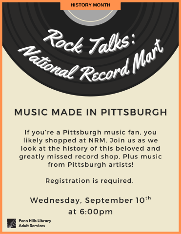 Rock Talks: National Record Mart flyer