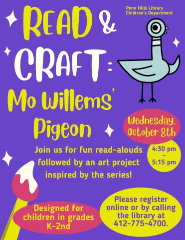Read and Craft flyer