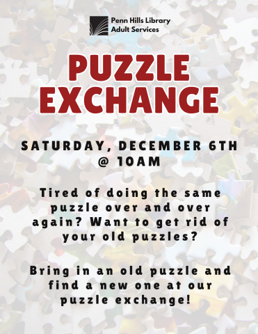 puzzle exchange flyer