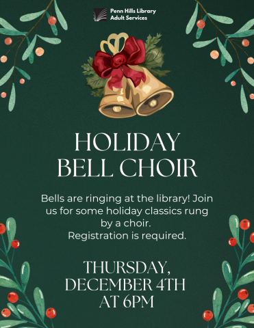 Holiday Bell Choir flyer
