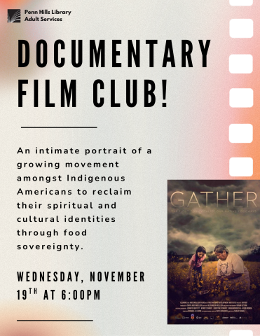 Documentary Film Club flyer
