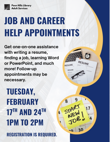 Job and Career flyer February 