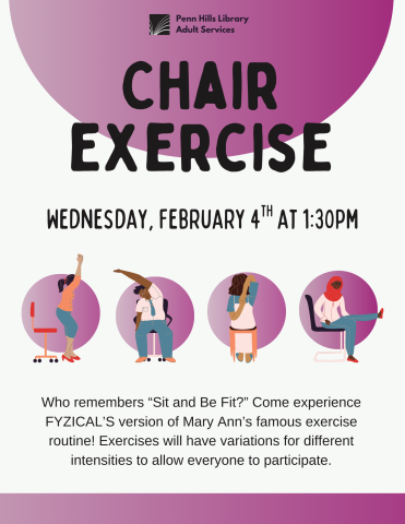Chair Exercise Flyer
