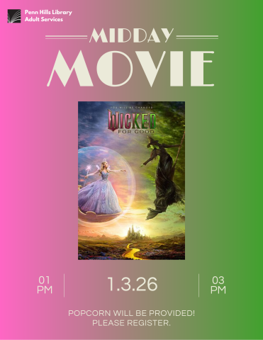 Wicked For Good flyer