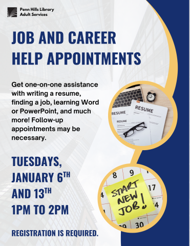  Job and Career flyer January