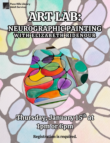 Art Lab Neurographic Painting flyer