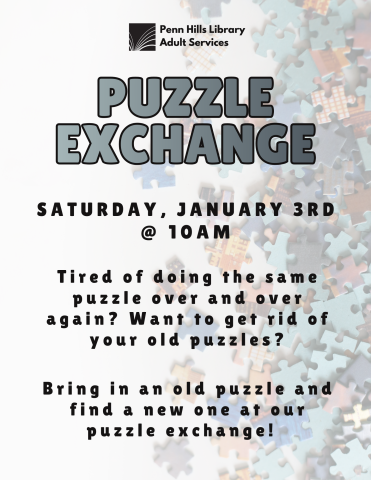 puzzle exchange flyer