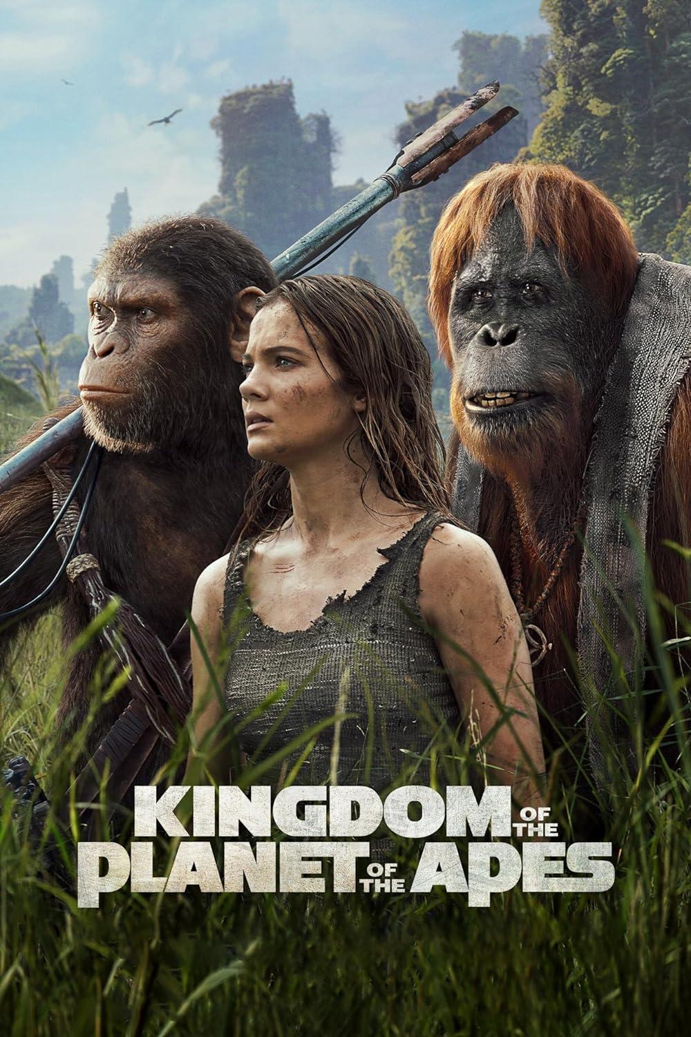 Poster from the Movie "Kingdom of the Planet of the Apes"