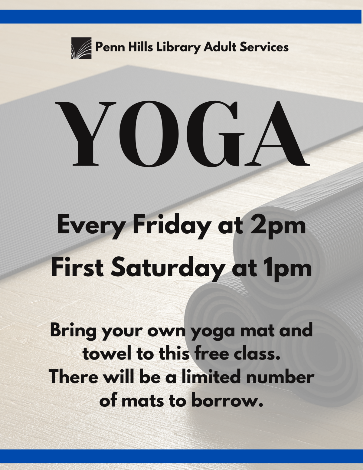 yoga flyer