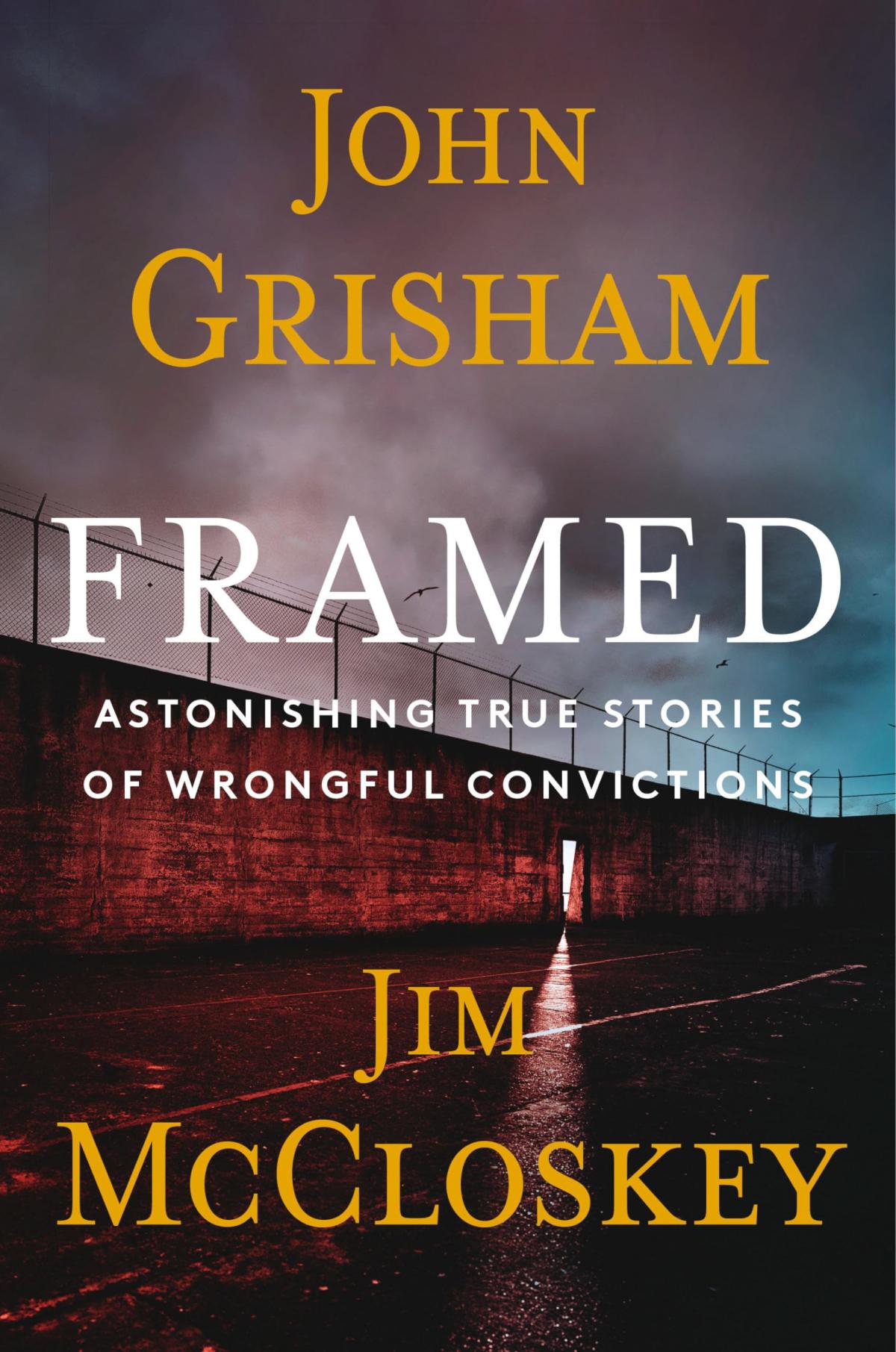 Framed by John Grisham book cover