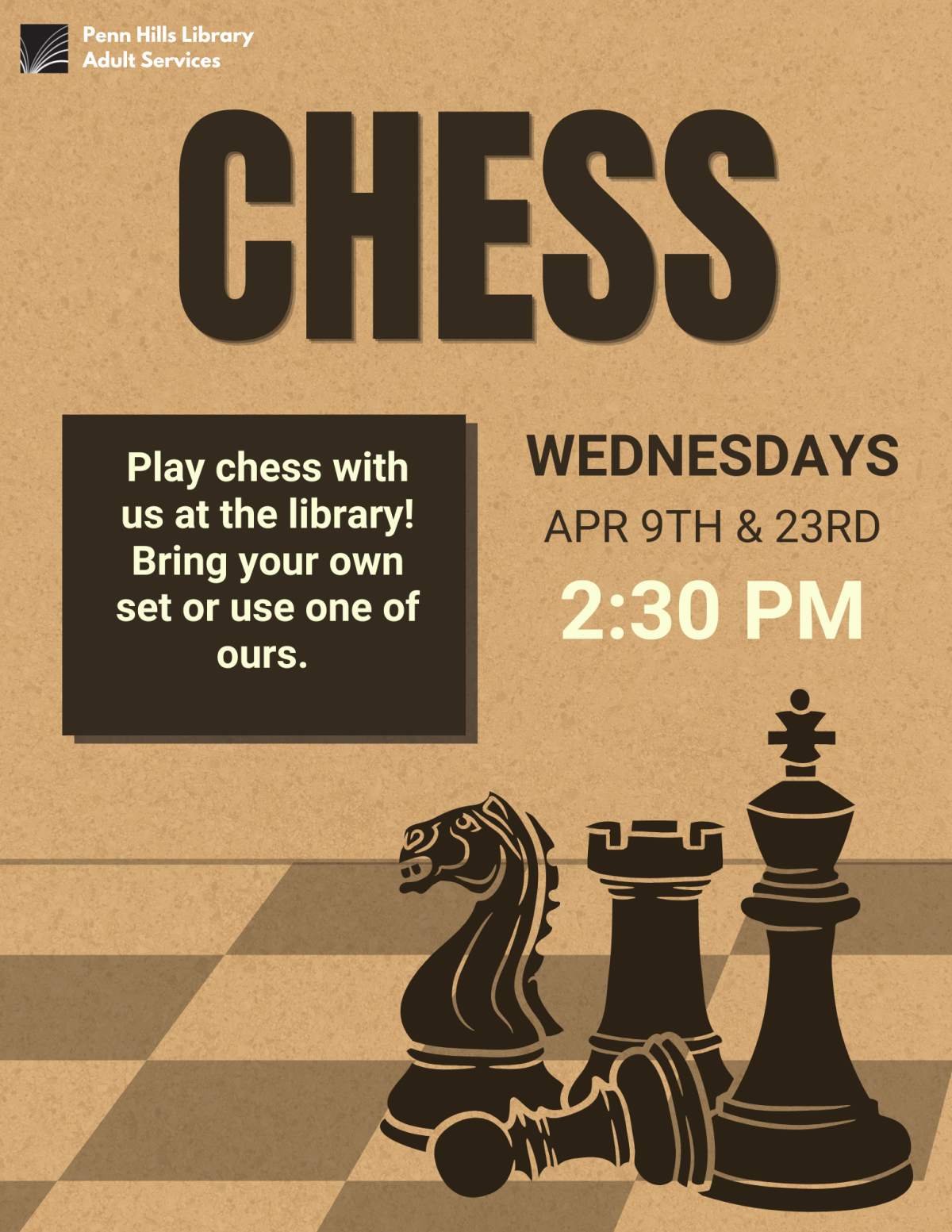 chess flyer