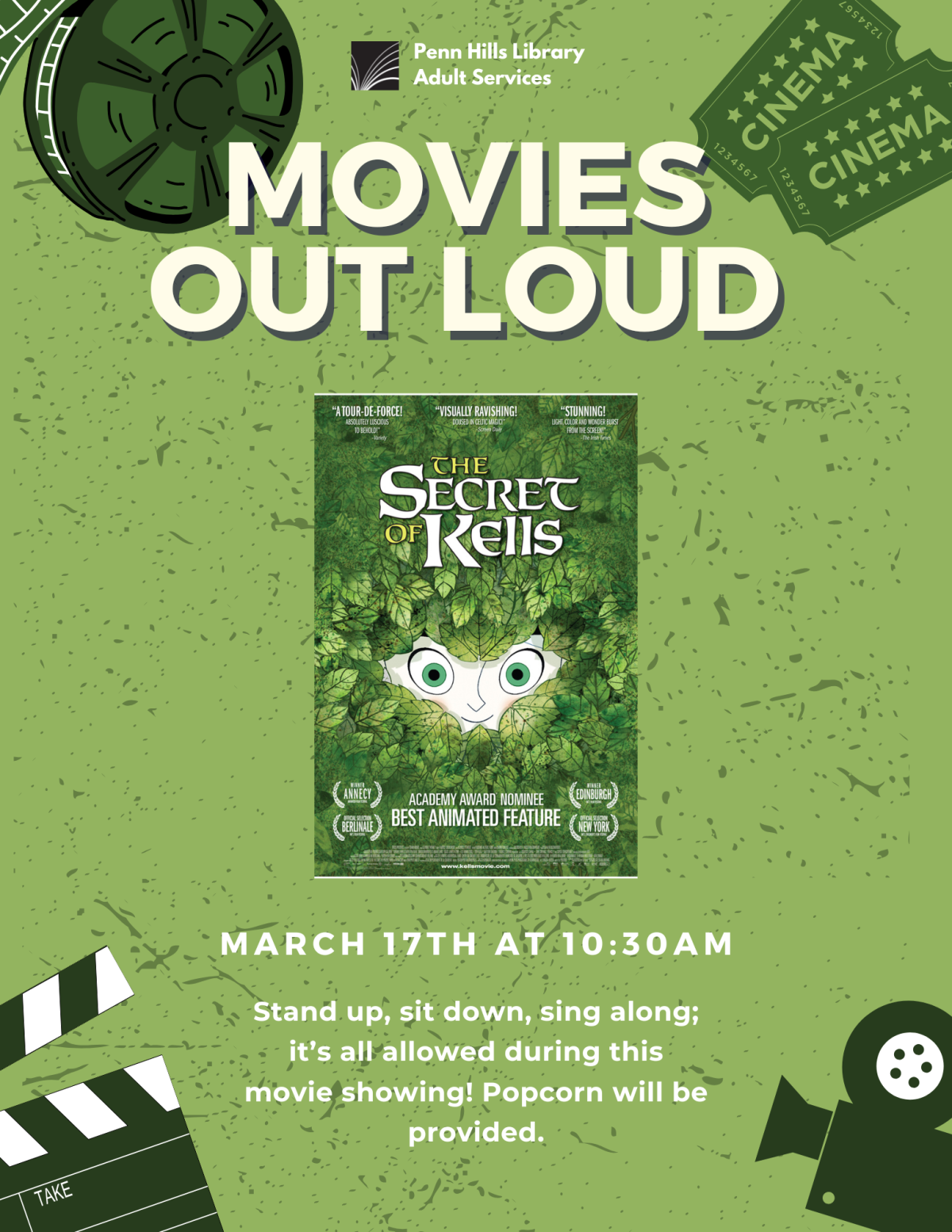 movies out loud flyer