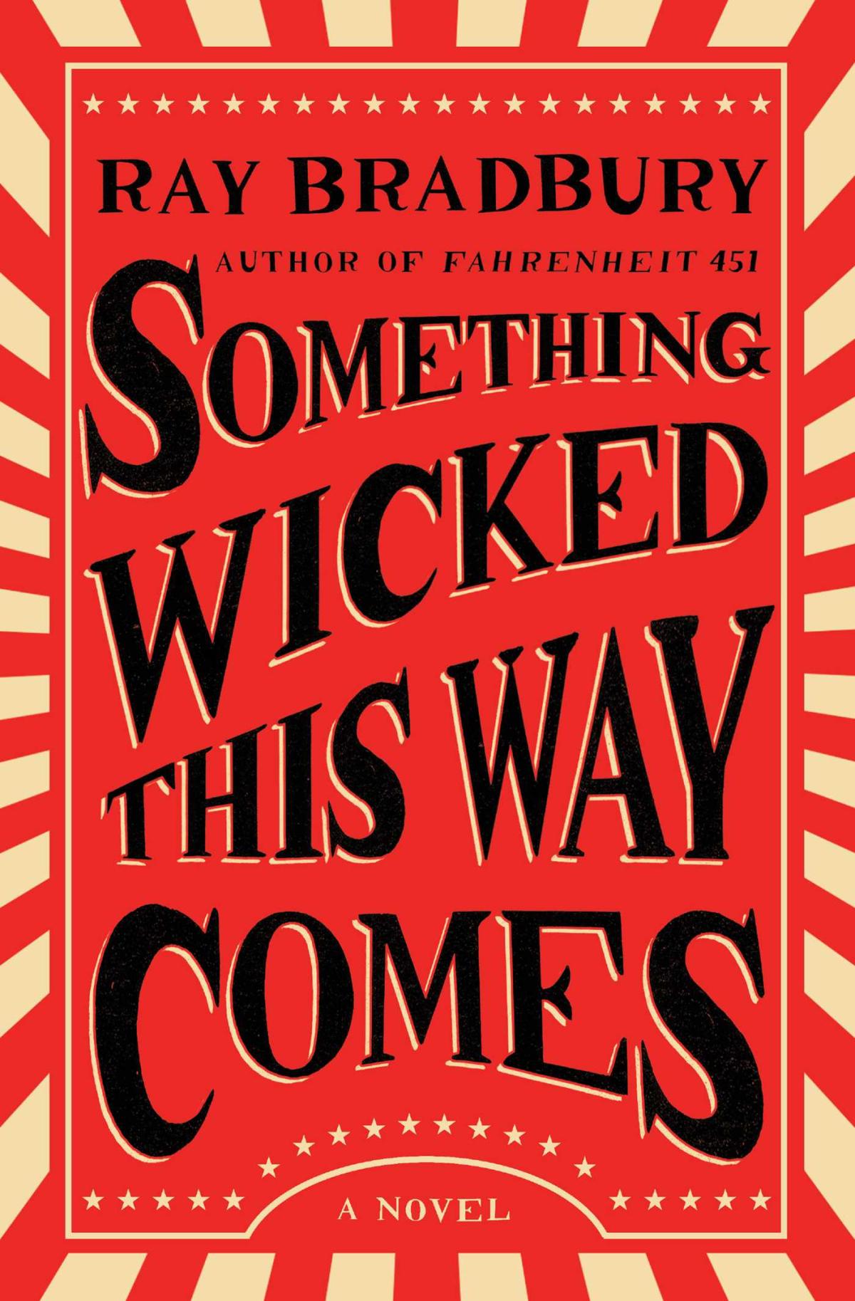 Something Wicked this Way Comes by Ray Bradbury book cover