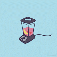 Blender in motion gif