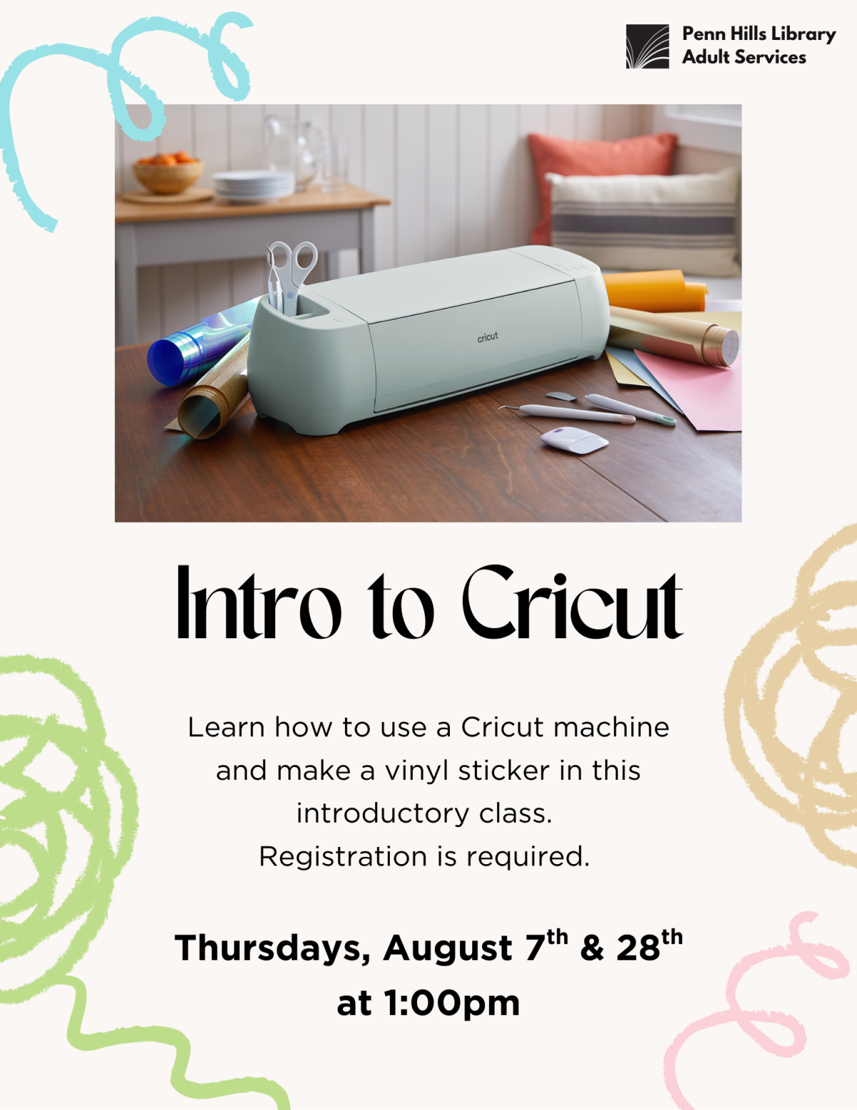 Intro to Cricut flyer