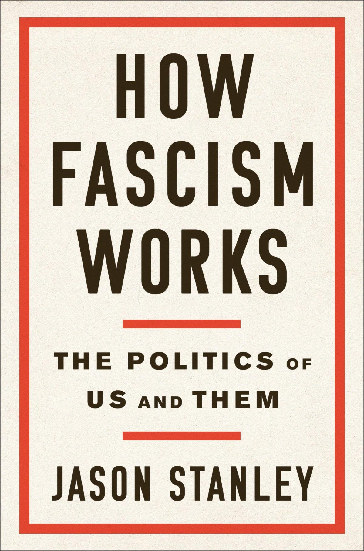 How Fascism Works by Jason Stanley cover