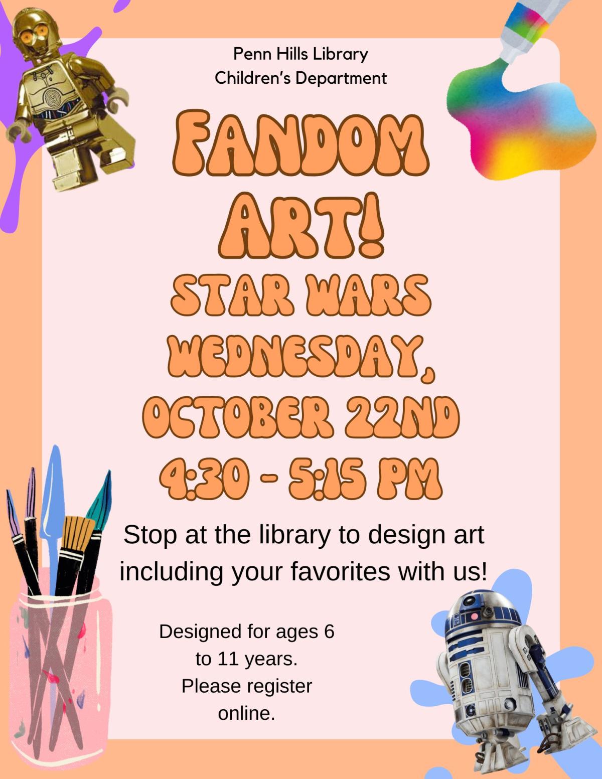 Fandom Art flyer