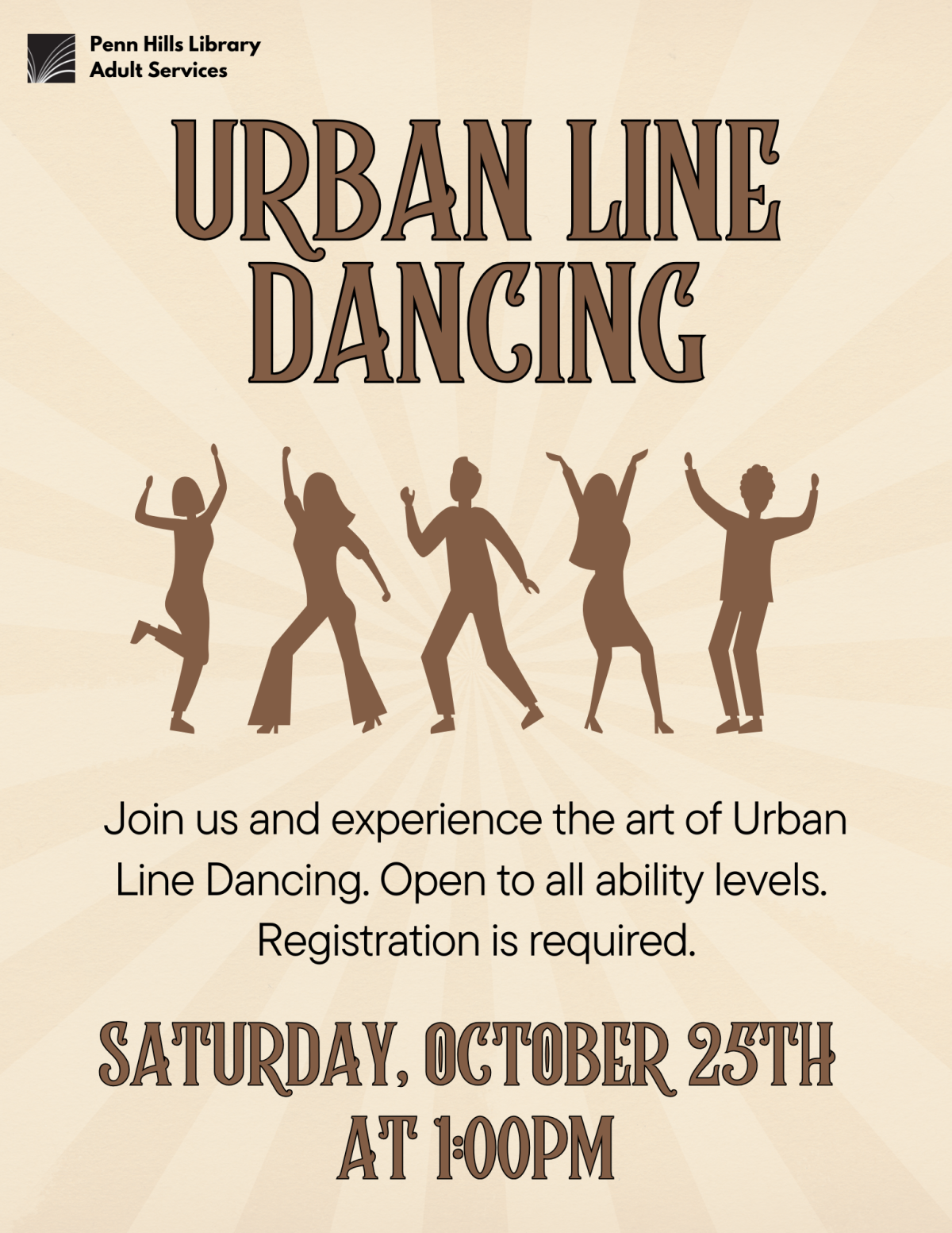 urban line dancing flyer