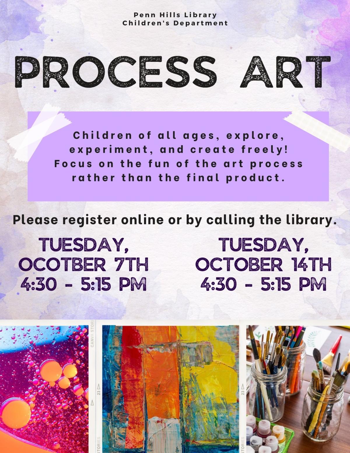 Process Art flyer