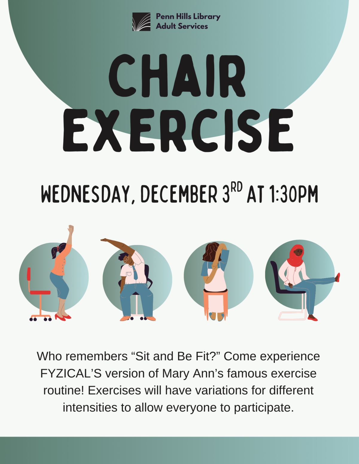 Chair Exercise Flyer