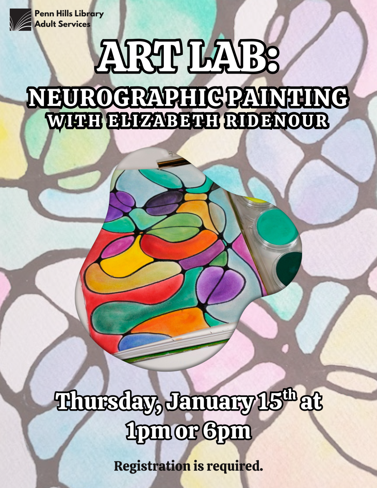 Art Lab Neurographic Painting flyer