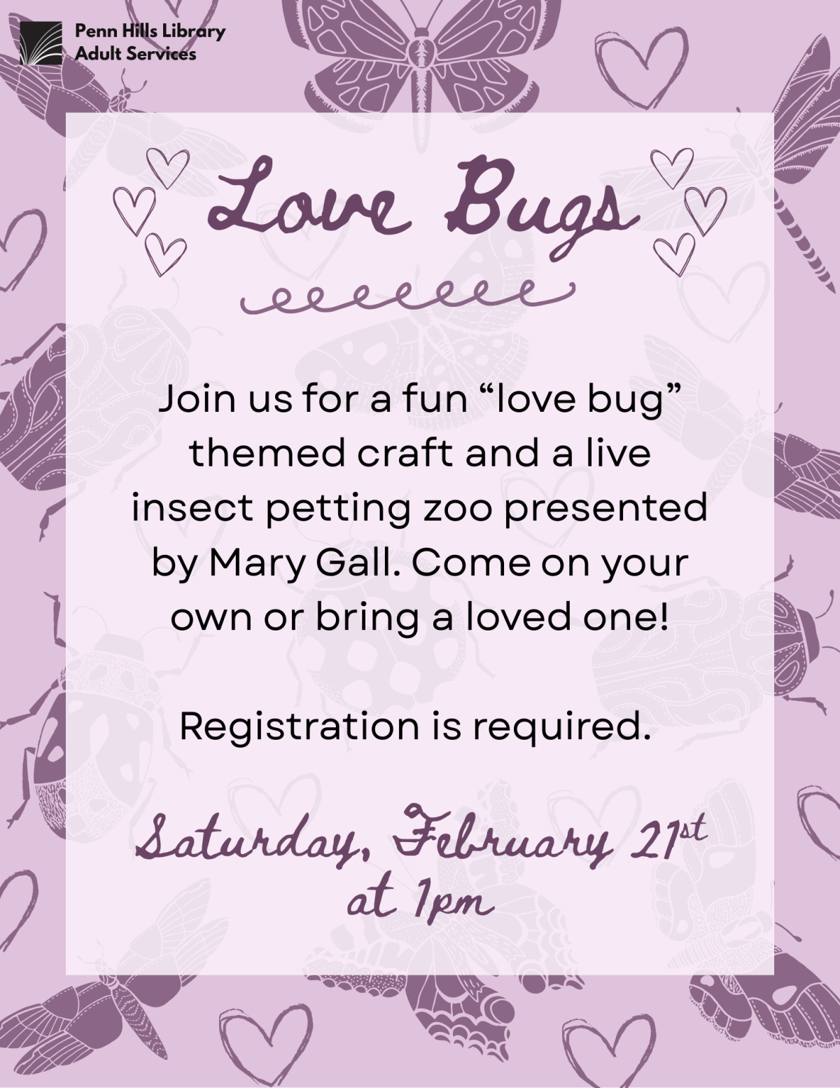 Love Bugs flyer